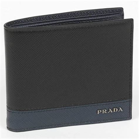 prada fold wallet|Prada wallet for men.